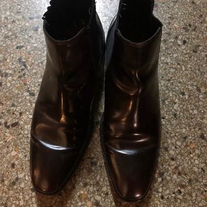 Nice Burgundy Chelsea boots